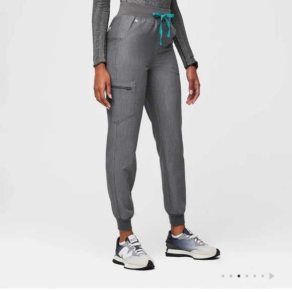 FIGS Women’s High Waisted Zamora Jogger Scrub Pants Size Small, Regular NWT - Picture 3 of 12